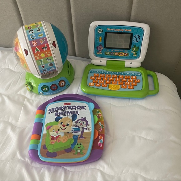 Early Learning Toys ABC 123 Lights Leap Frog Tablet Fisher Price Music Book - Picture 2 of 6